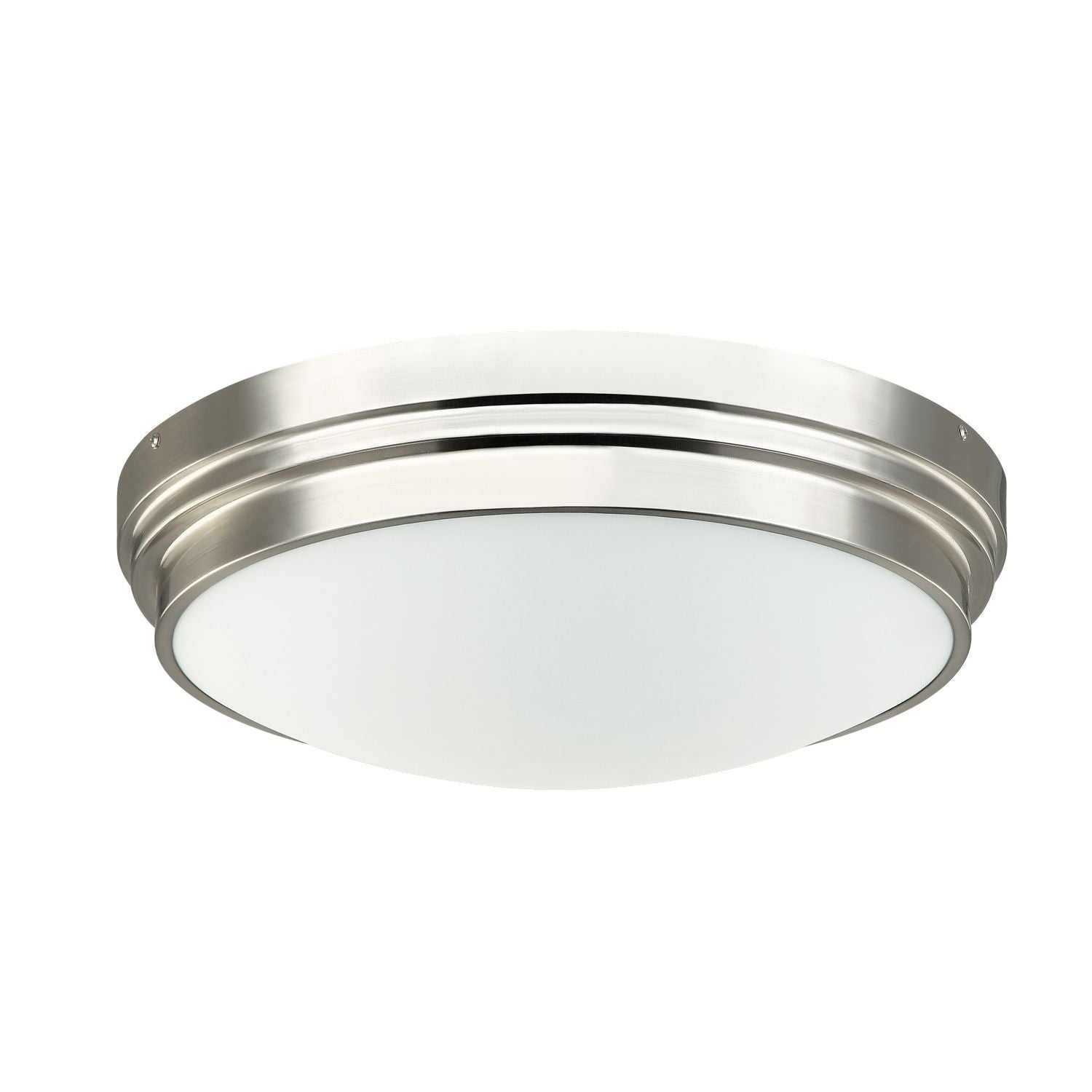 Matteo Canada - X46403BN - Three Light Ceiling Mount - Fresh Colonial - Brushed Nickel