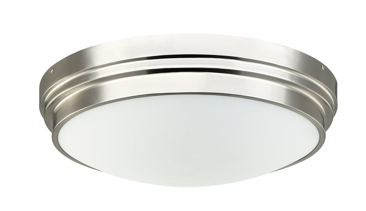 Matteo Canada - X46403BN - Three Light Ceiling Mount - Fresh Colonial - Brushed Nickel