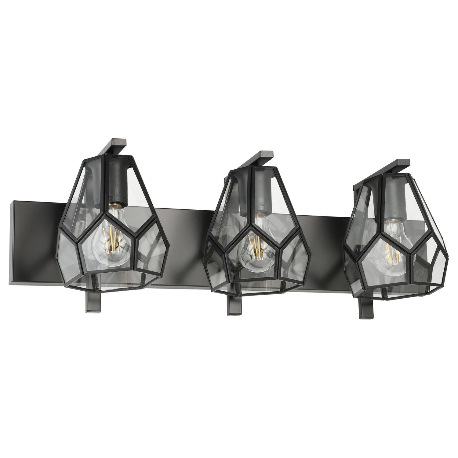 Eglo Canada - 205365A - Three Light Bath/Vanity - Mardyke - Matte Black