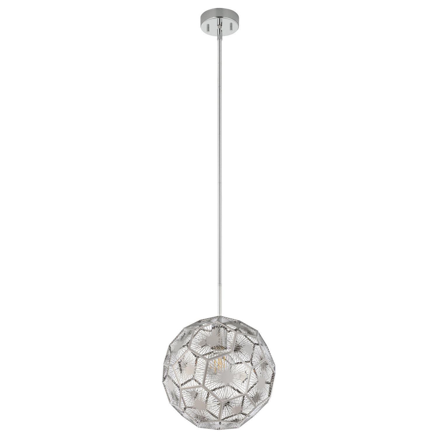 Eglo Canada - 205637A - One Light Pendant - Skoura - Chrome