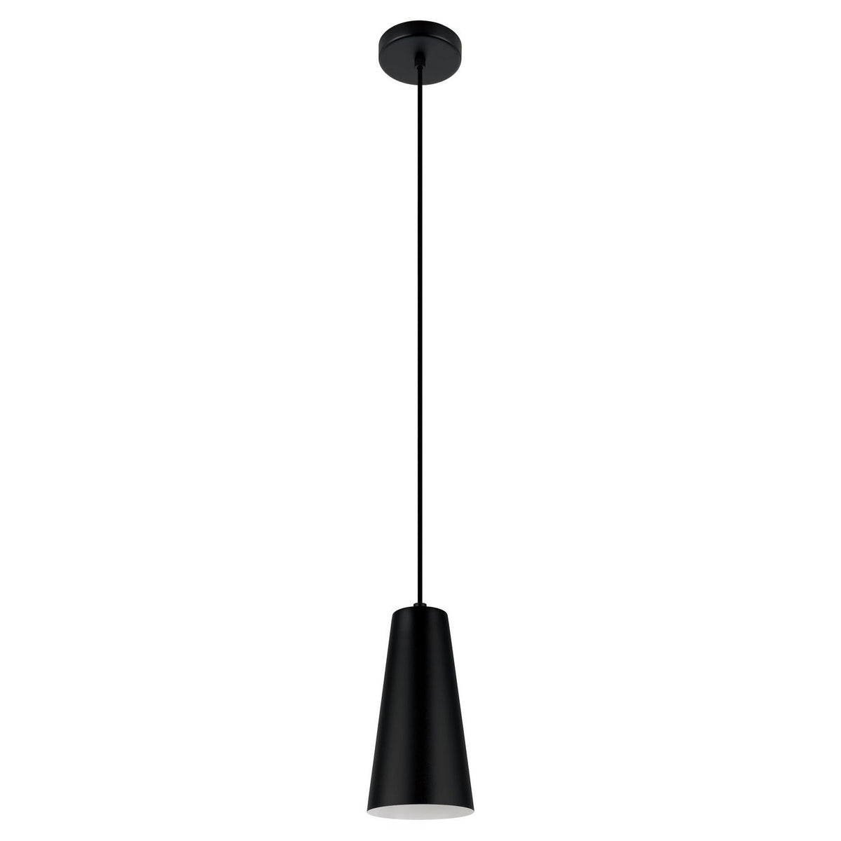 Eglo Canada - 205651A - One Light Mini Pendant - Pratella - Black