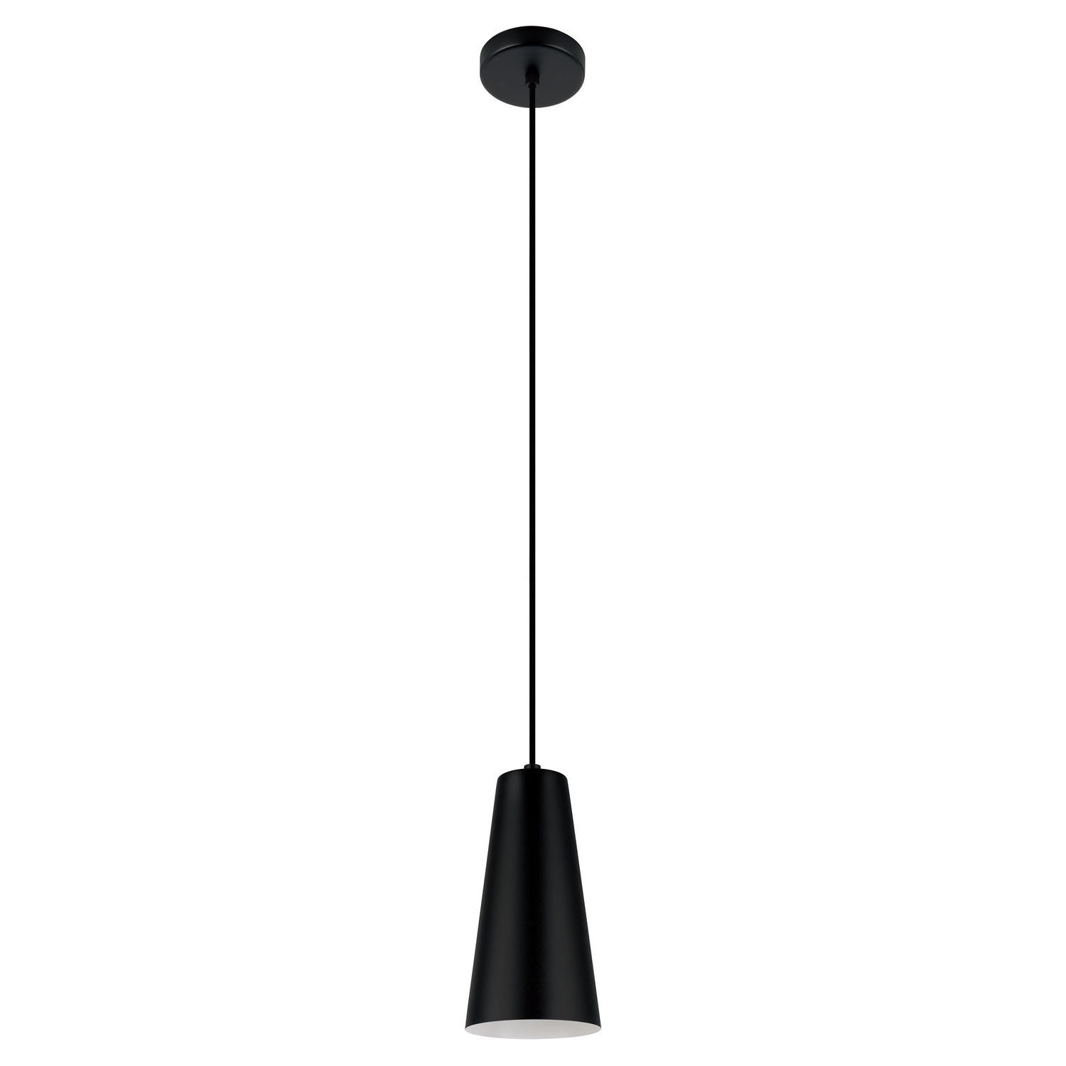 Eglo Canada - 205651A - One Light Mini Pendant - Pratella - Black