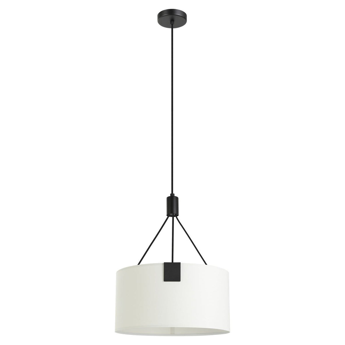 Eglo Canada - 39882A - Three Light Pendant - Tortola - Black
