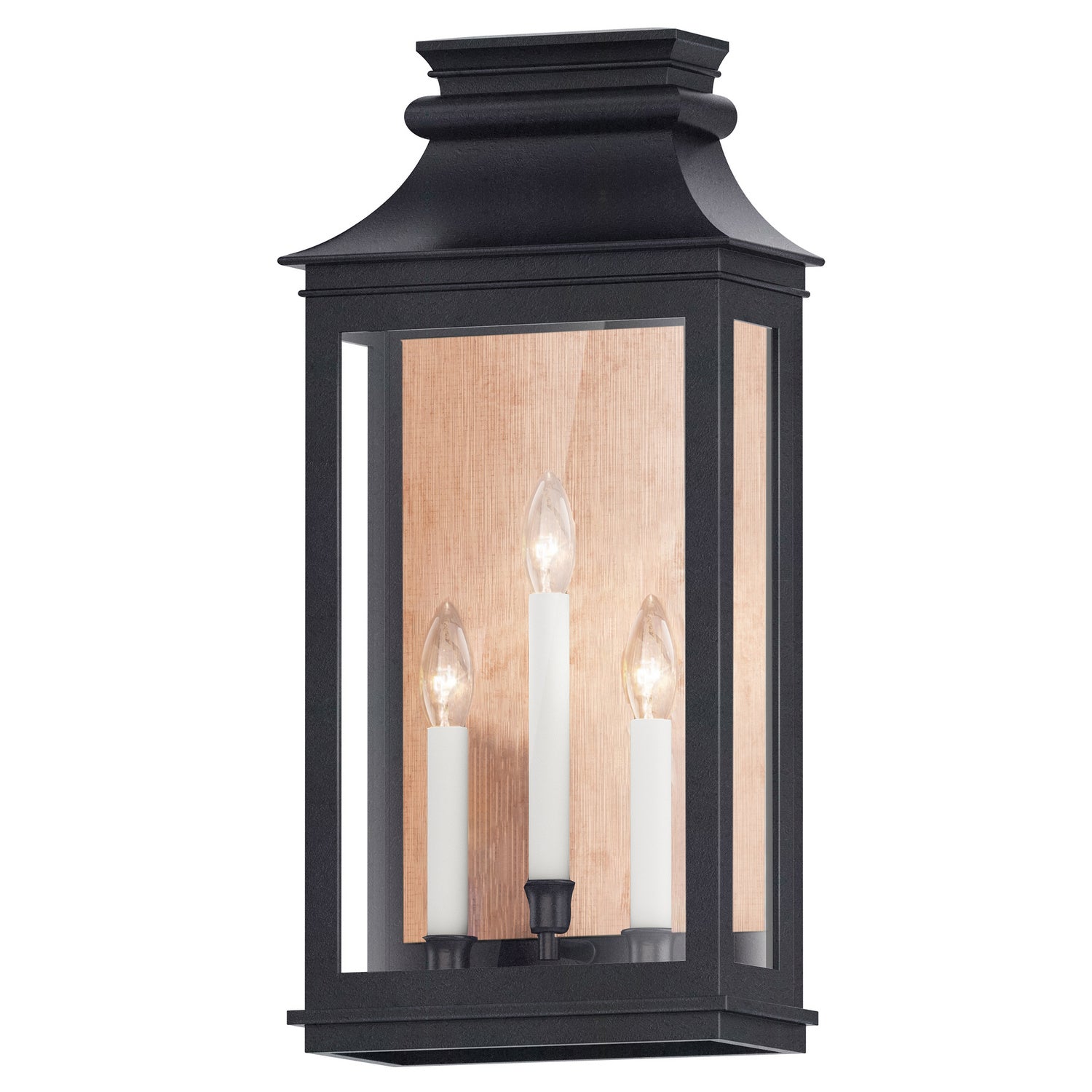Éclairage extérieur Maxim Lighting 40916CLACPBO Savannah VX Murale en cuivre antique / oxyde noir