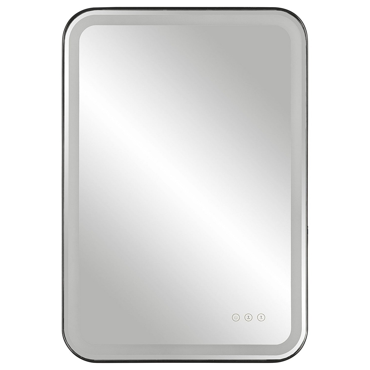 Uttermost - 09861 - Mirror - Crofton - Satin Black