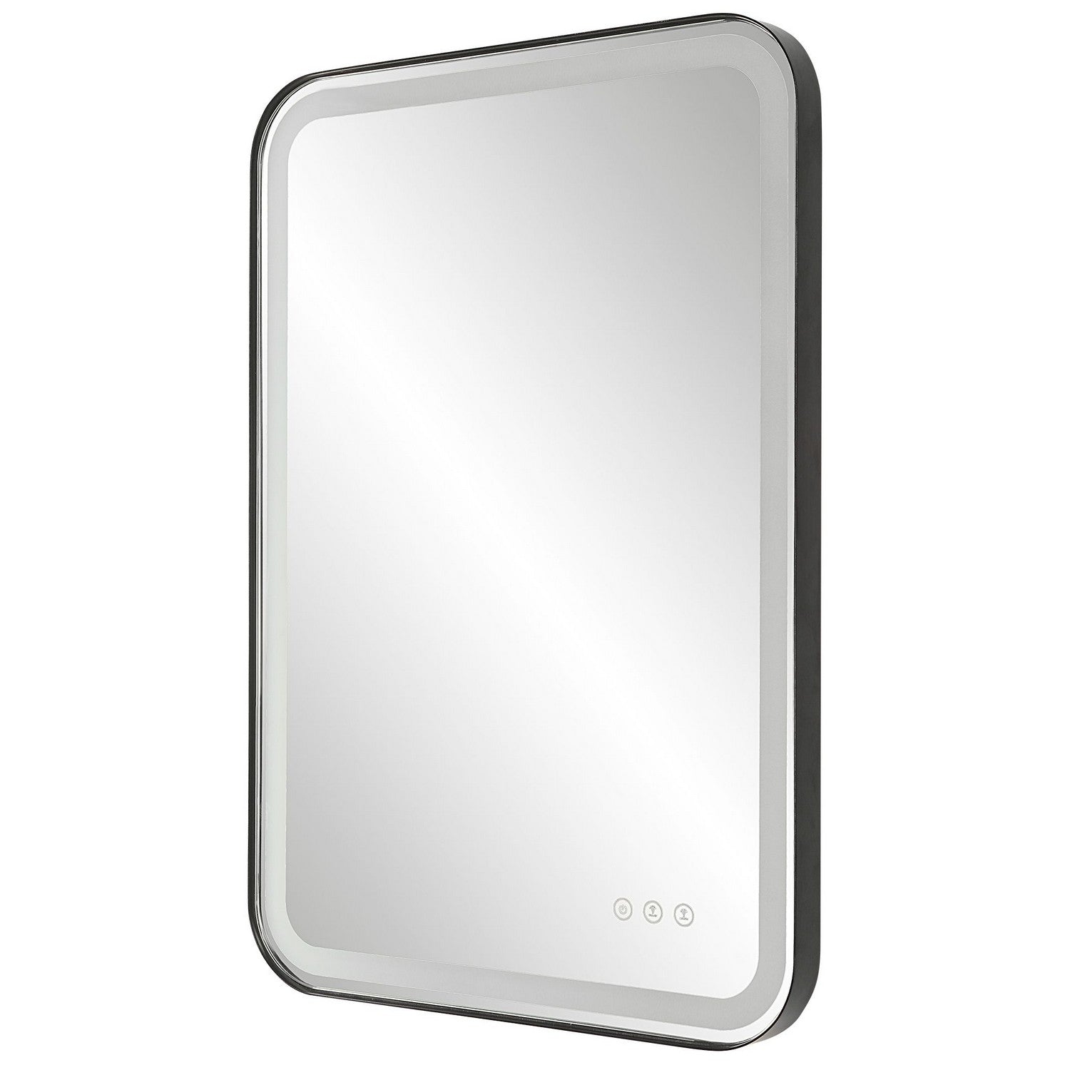 Uttermost - 09861 - Mirror - Crofton - Satin Black
