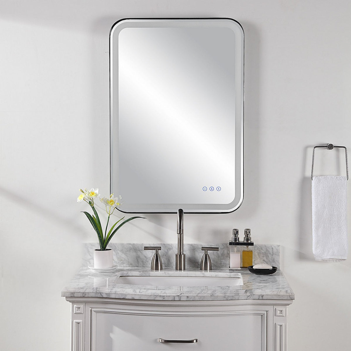 Uttermost - 09861 - Miroir - Crofton - Noir satiné