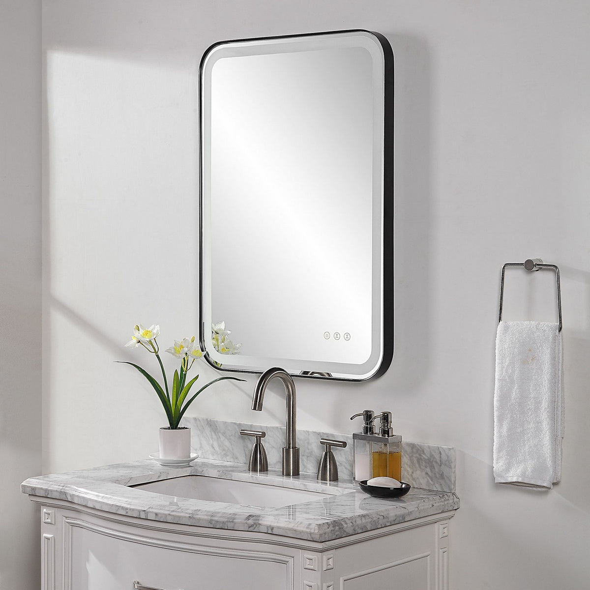 Uttermost - 09861 - Miroir - Crofton - Noir satiné