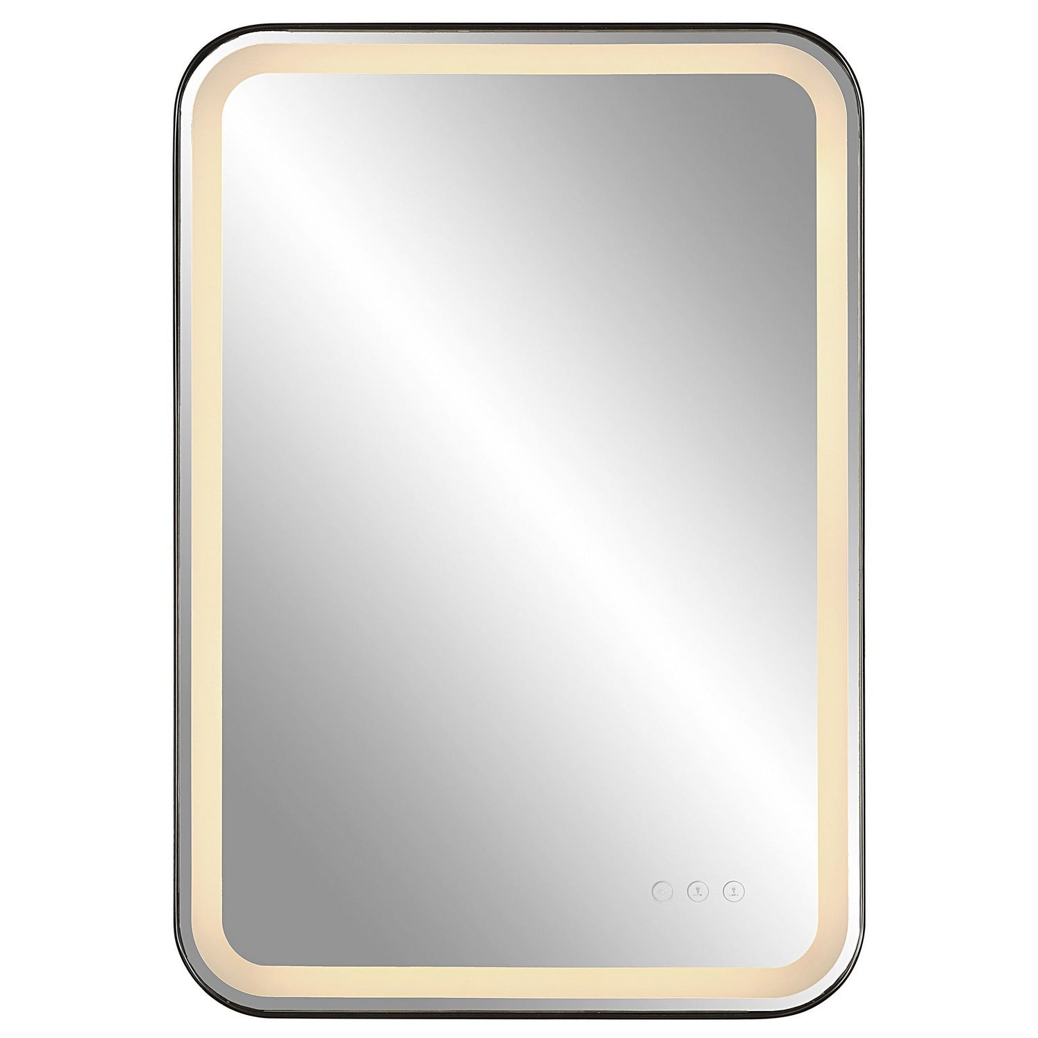 Uttermost - 09861 - Mirror - Crofton - Satin Black