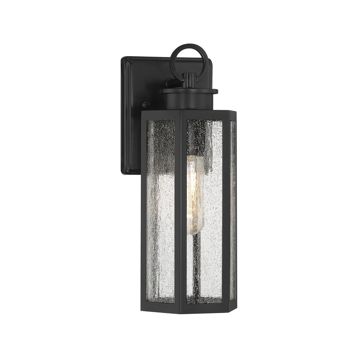 Lighting One E - V6-L5-5100-BK - One Light Outdoor Wall Lantern - Hawthorne - Black