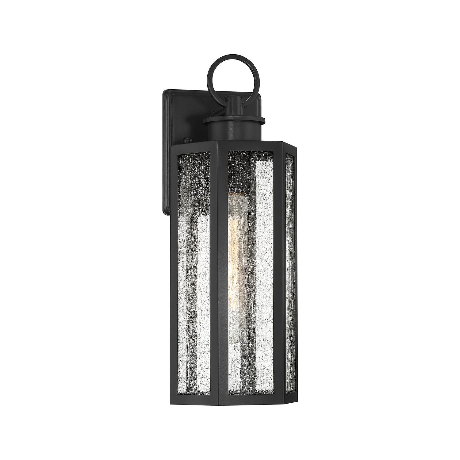 Lighting One E - V6-L5-5101-BK - One Light Outdoor Wall Lantern - Hawthorne - Black