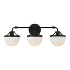 Lighting One E - V6-L8-3900-3-BK - Three Light Bathroom Vanity - Meredith - Matte Black