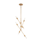 Visual Comfort Studio Canada - 3100506-848 - Six Light Chandelier - Axis - Satin Brass