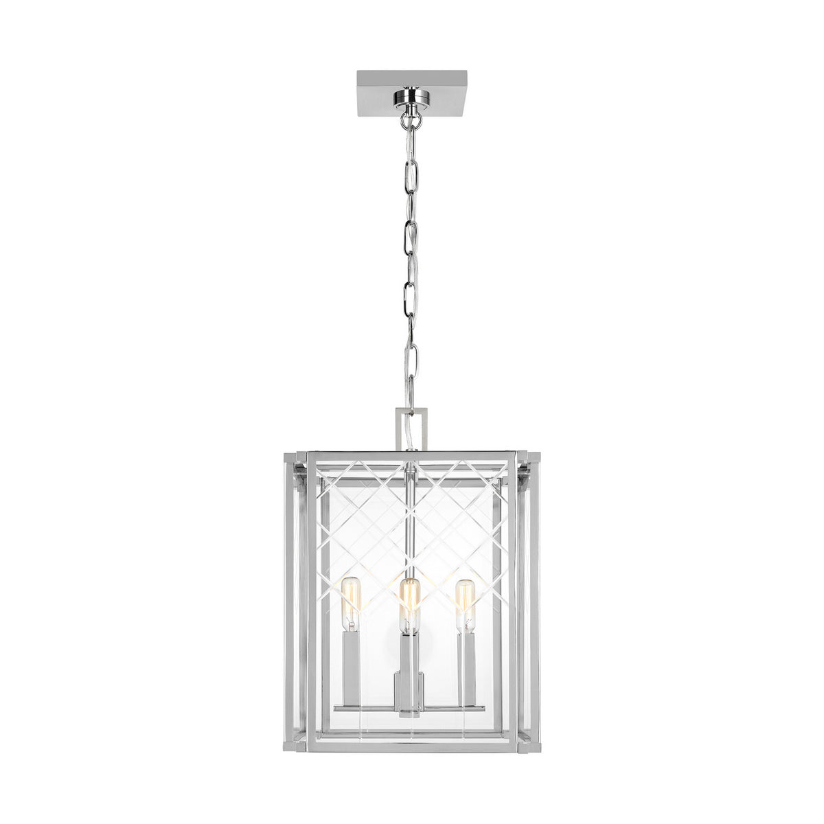 Visual Comfort Studio Canada - AC1134PN - Four Light Pendant - Erro - Polished Nickel