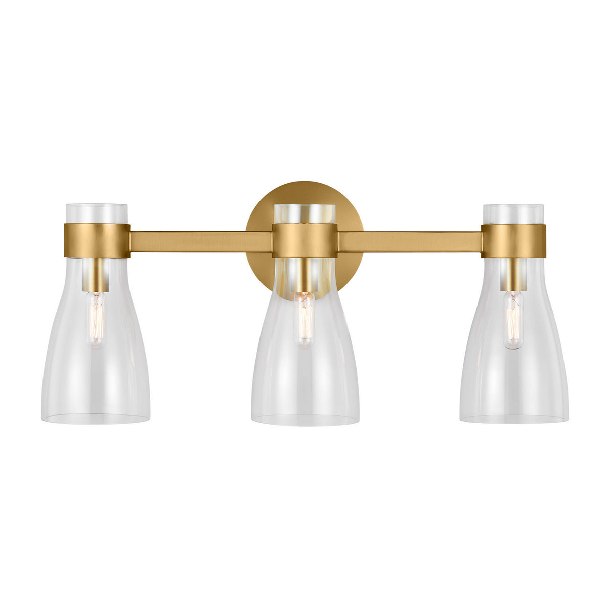 Visual Comfort Studio Canada - AEV1003BBS - Three Light Bath Fixture - Moritz - Burnished Brass