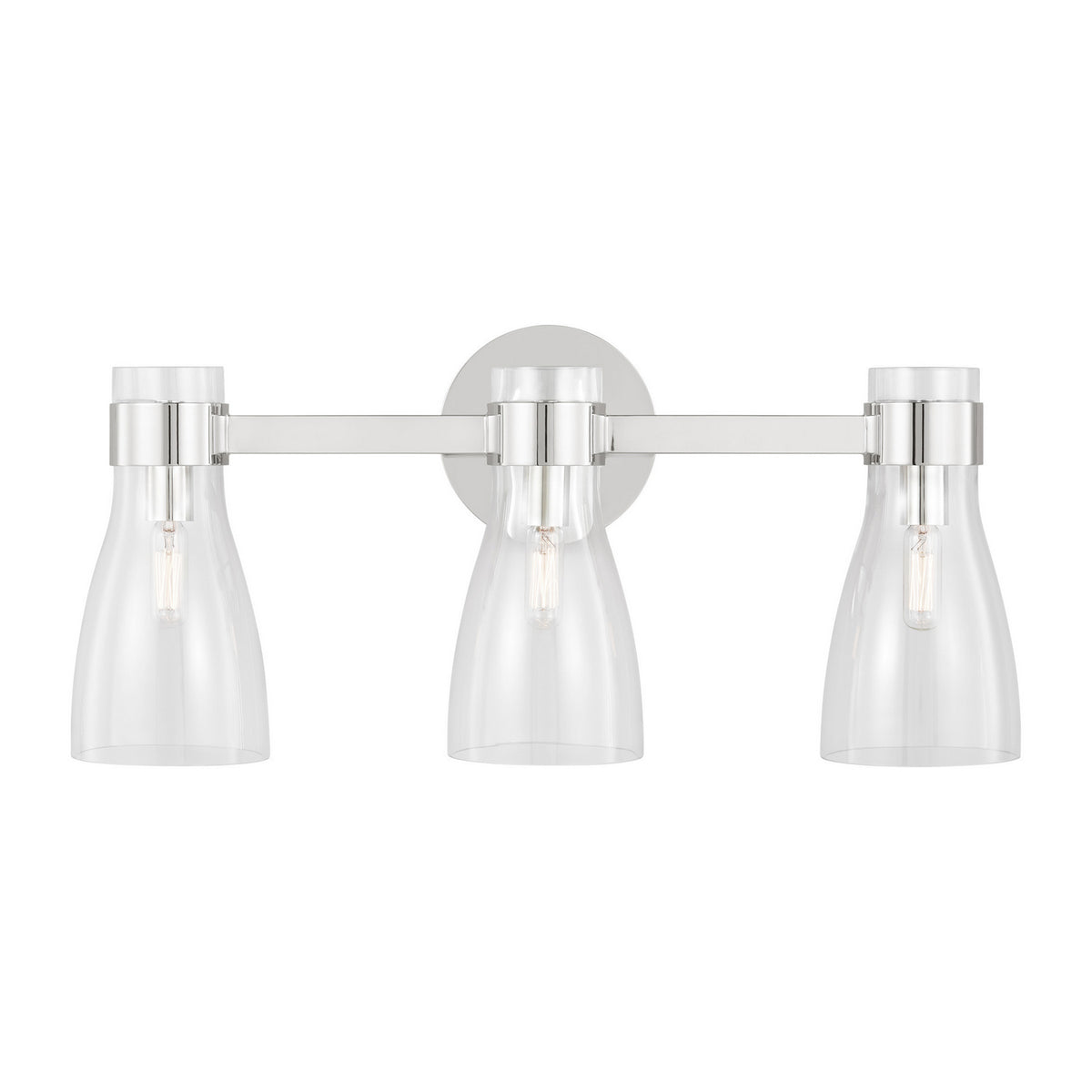 Visual Comfort Studio Canada - AEV1003PN - Three Light Bath Fixture - Moritz - Polished Nickel