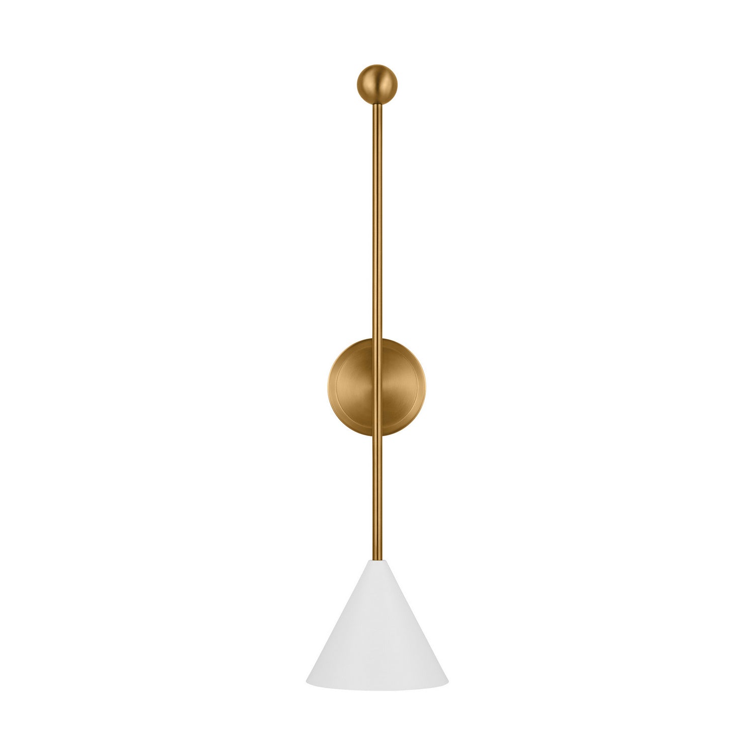 Visual Comfort Studio Canada - AEW1041MBKBBS - One Light Bath Fixture - Cosmo - Midnight Black and Burnished Brass
