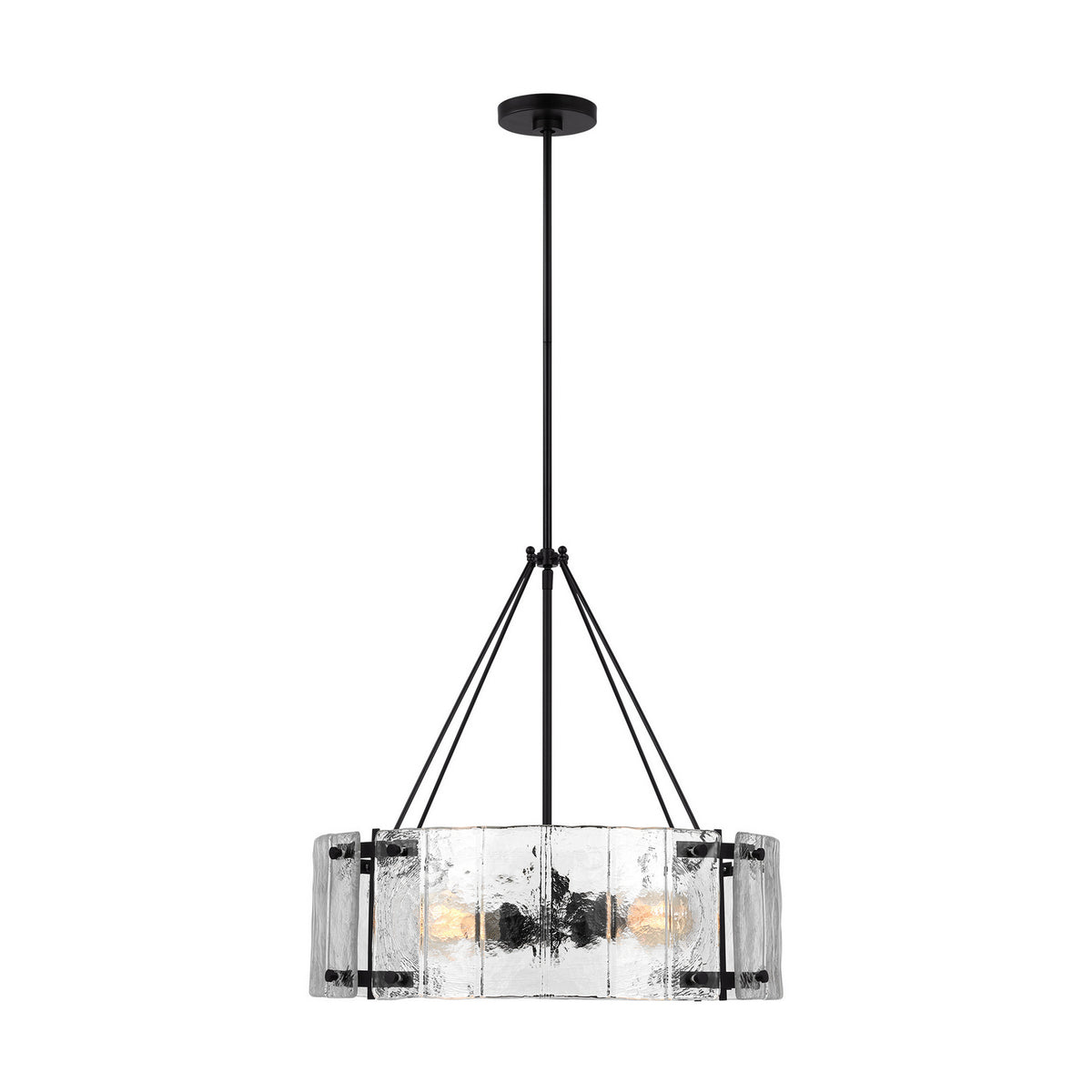 Visual Comfort Studio Canada - AP1234AI - Four Light Chandelier - Calvert - Aged Iron