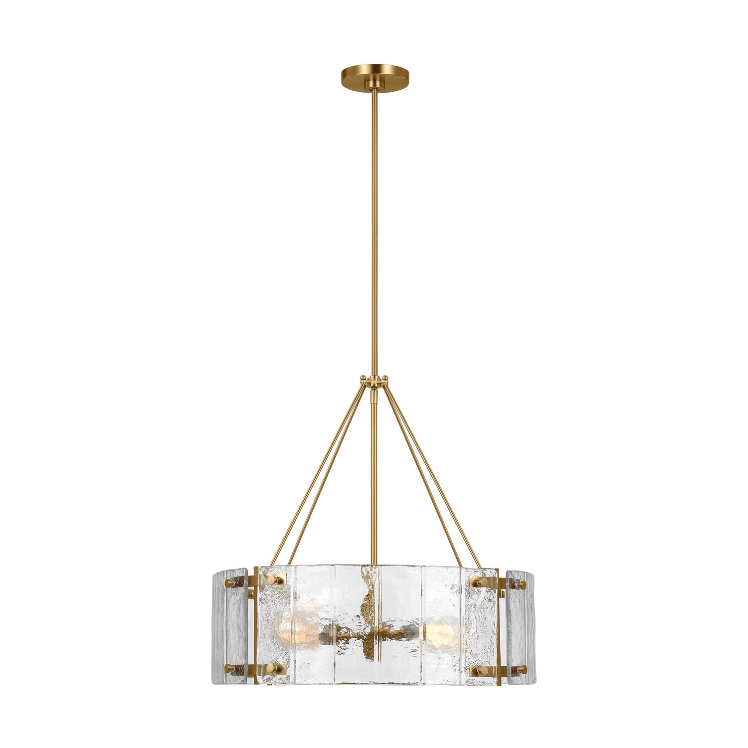 Visual Comfort Studio Canada - AP1234AI - Four Light Chandelier - Calvert - Aged Iron