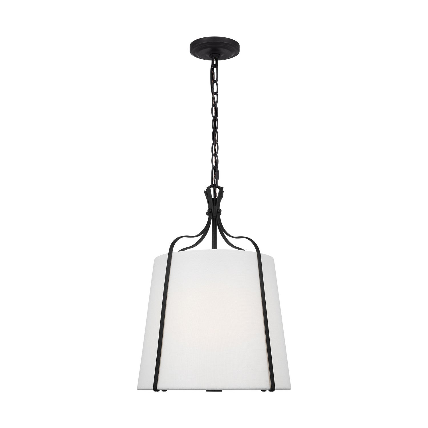 Visual Comfort Studio Canada - AP1241SMS - One Light Pendant - Leander - Smith Steel