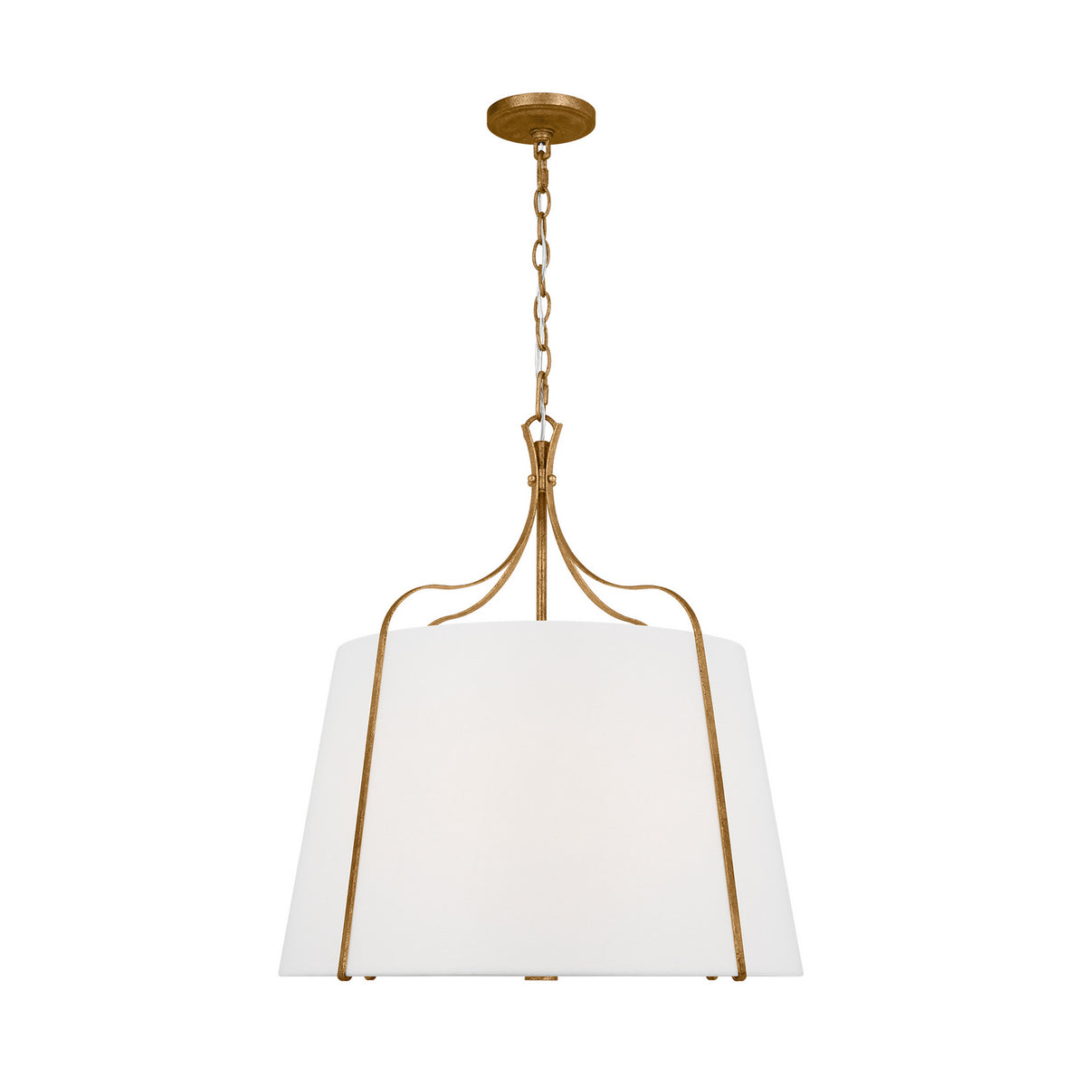 Visual Comfort Studio Canada - AP1264ADB - Four Light Pendant - Leander - Antique Gild