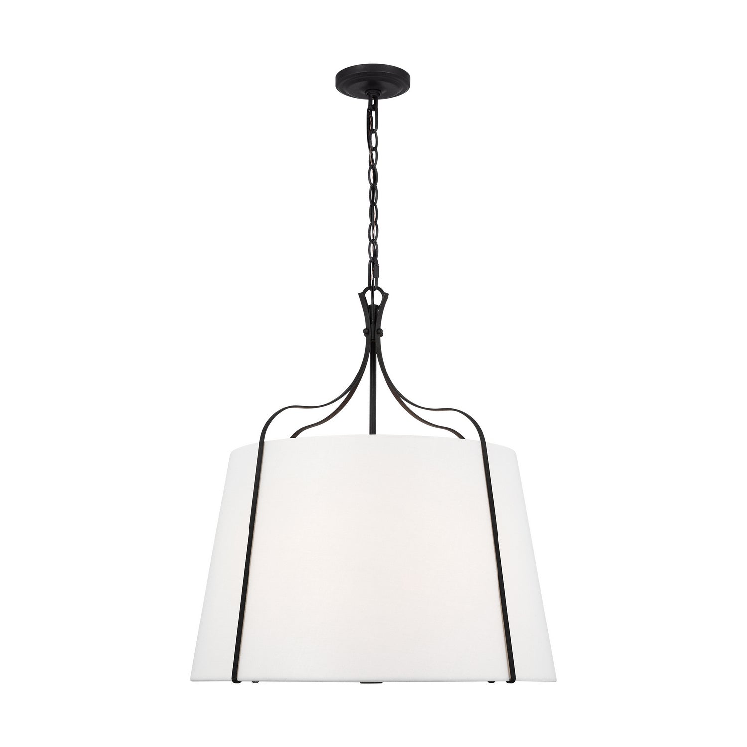 Visual Comfort Studio Canada - AP1264SMS - Four Light Pendant - Leander - Smith Steel