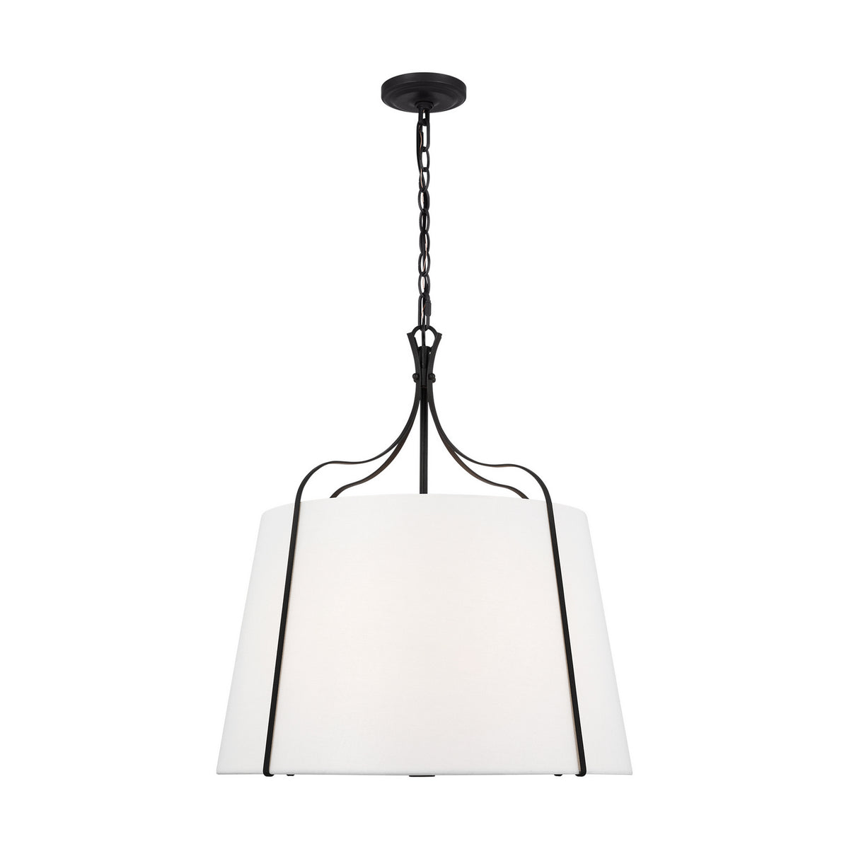 Visual Comfort Studio Canada - AP1264SMS - Four Light Pendant - Leander - Smith Steel