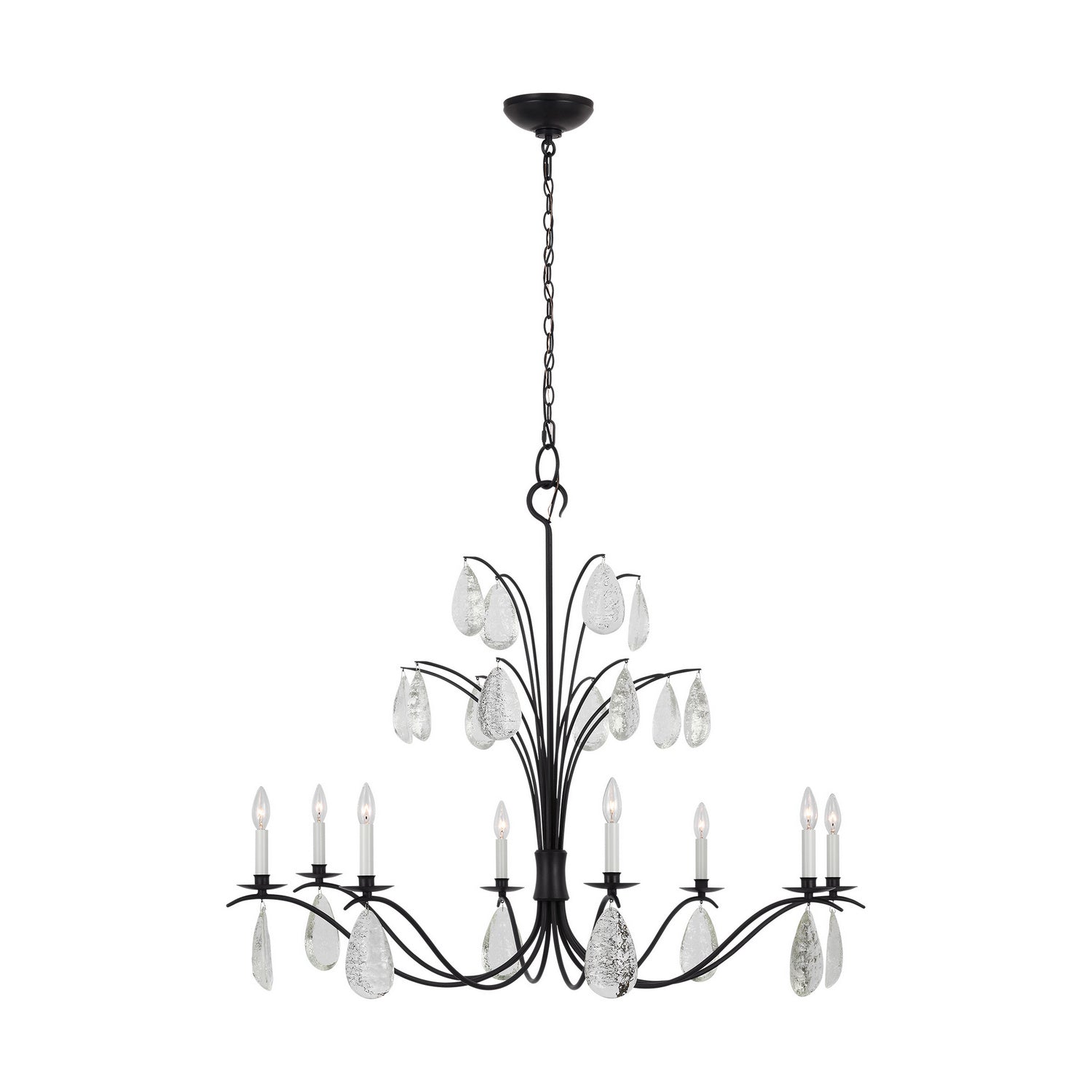 Visual Comfort Studio Canada - CC1598ADB - Eight Light Chandelier - Shannon - Antique Gild
