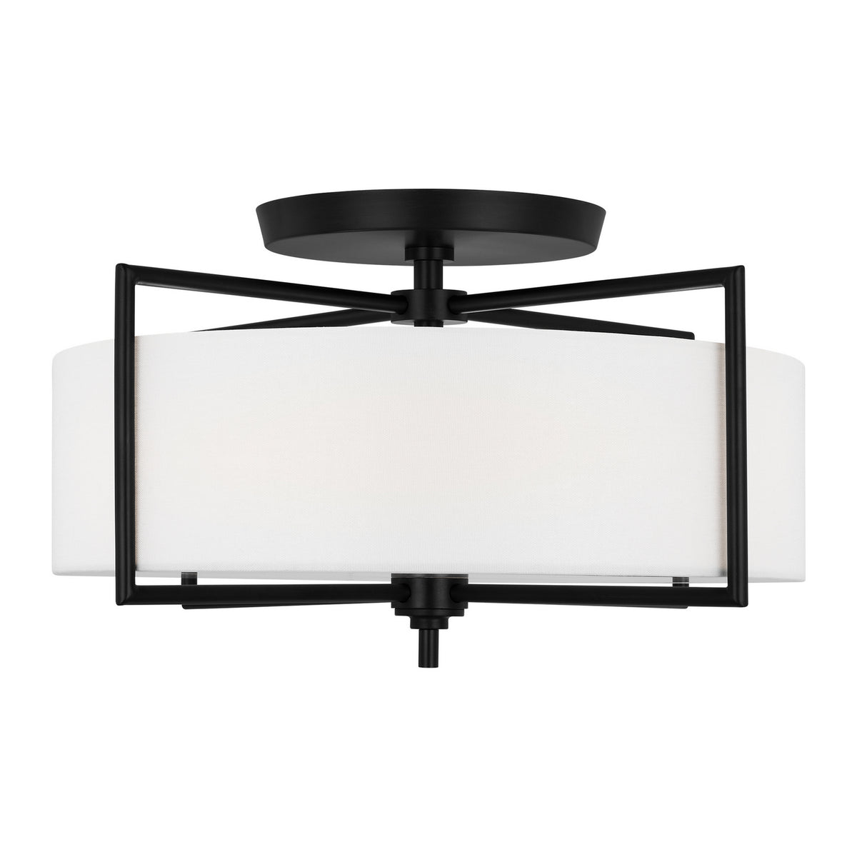 Visual Comfort Studio Canada - CF1113AI - Three Light Semi-Flush Mount - Perno - Aged Iron