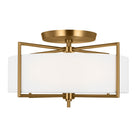Visual Comfort Studio Canada - CF1113BBS - Three Light Semi-Flush Mount - Perno - Burnished Brass
