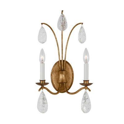 Studio de confort visuel Canada - CW1292ADB - Deux lampes Murale - Shannon - Dorure antique