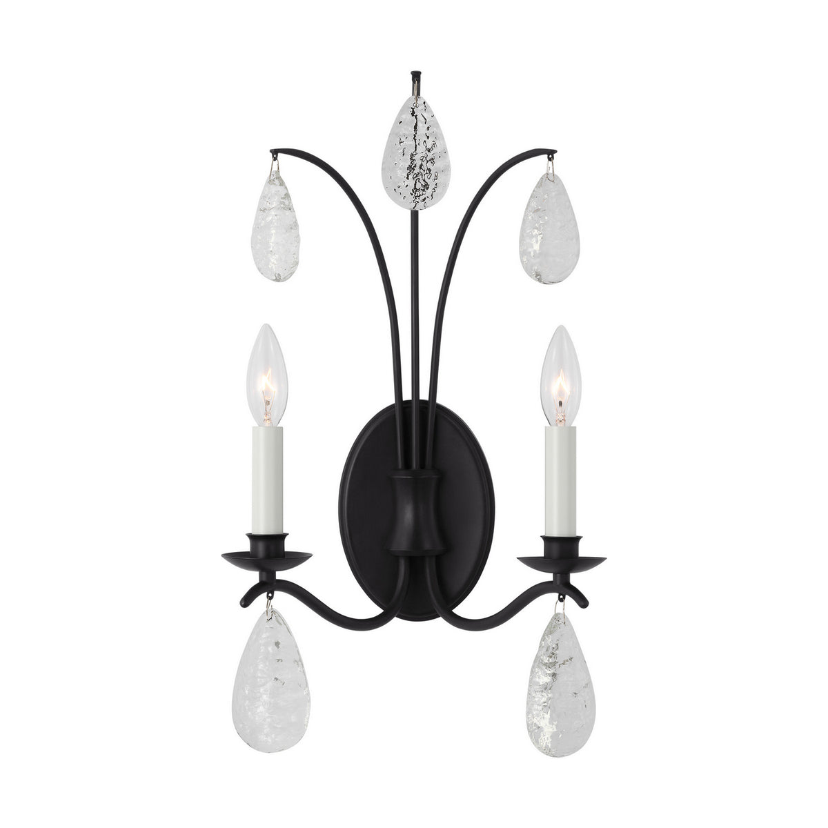Visual Comfort Studio Canada - CW1292AI - Two Light Wall Sconce - Shannon - Aged Iron