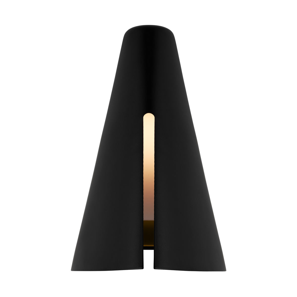 Visual Comfort Studio Canada - KW1141MBKBBS-L1 - LED Wall Sconce - Cambre - Midnight Black and Burnished Brass