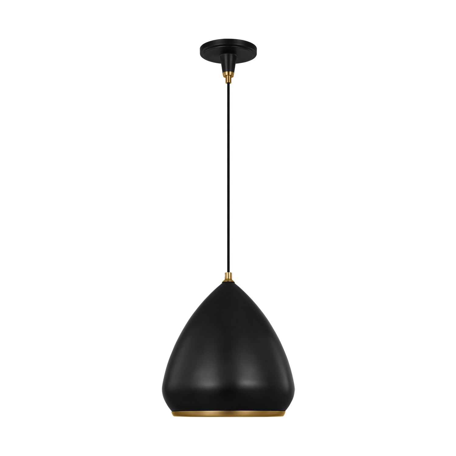Visual Comfort Studio Canada - TP1121AIBBS - One Light Pendant - Clasica - Aged Iron