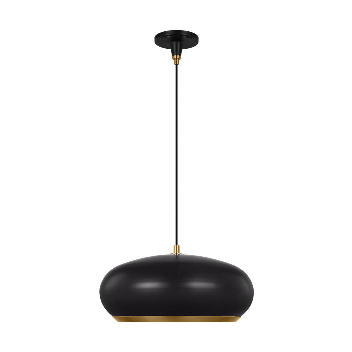 Visual Comfort Studio Canada - TP1131AIBBS - One Light Pendant - Clasica - Aged Iron