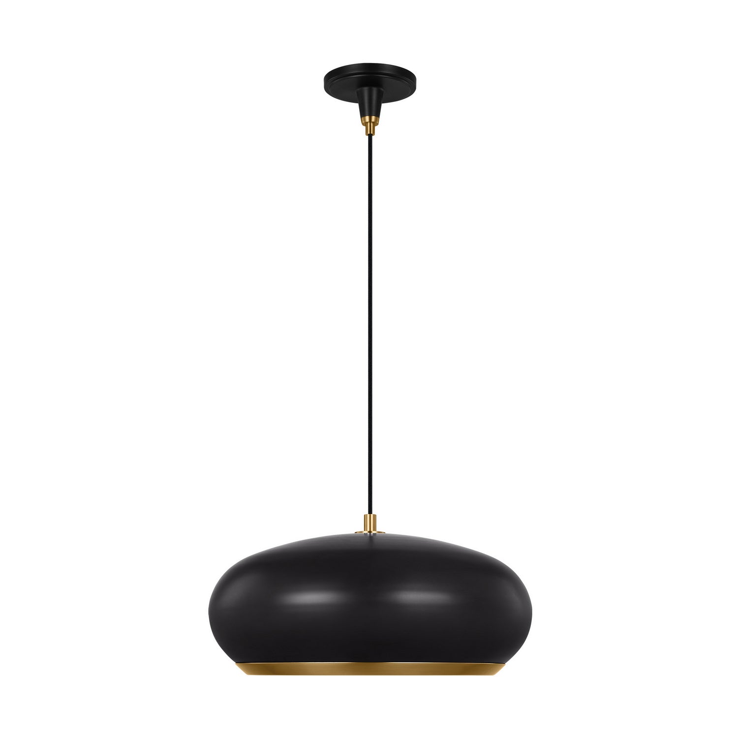 Visual Comfort Studio Canada - TP1121AIBBS - One Light Pendant - Clasica - Aged Iron
