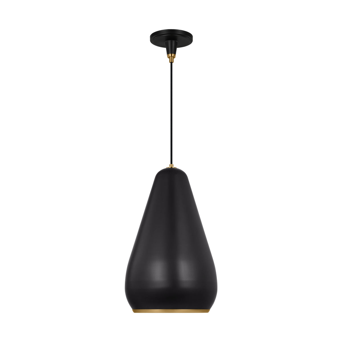 Visual Comfort Studio Canada - TP1141AIBBS - One Light Pendant - Clasica - Aged Iron