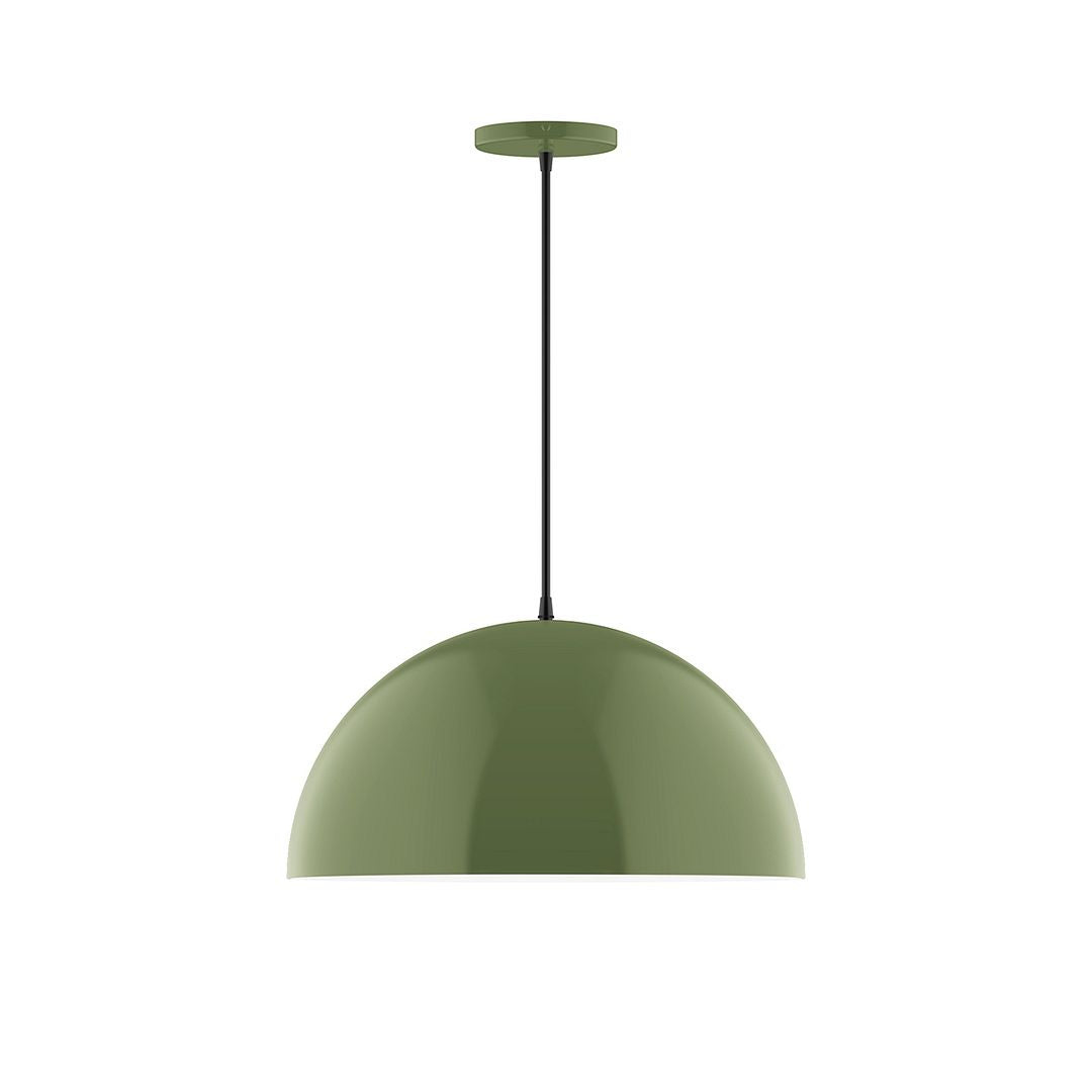 Montclair Light Works - PEB433-22 - One Light Pendant - Axis - Fern Green