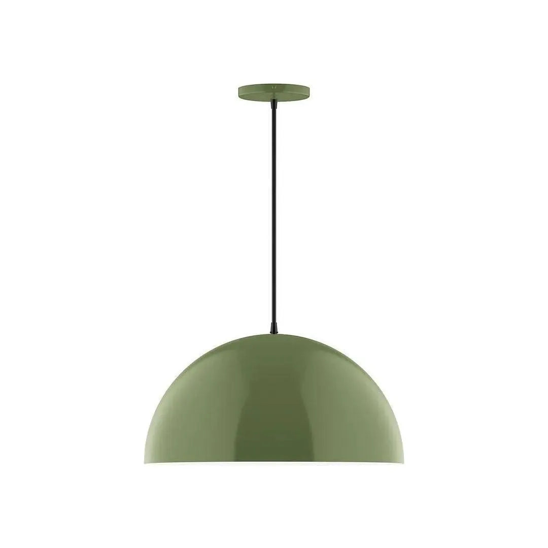 Montclair Light Works - PEB433-22 - One Light Pendant - Axis - Fern Green