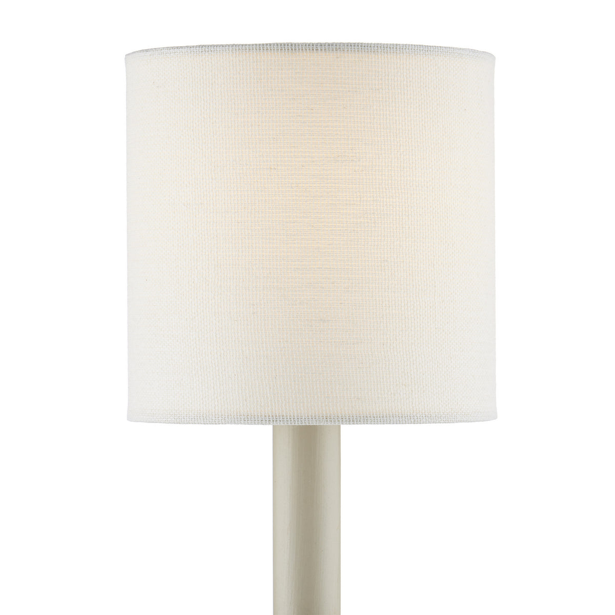 Currey and Company 0900-0023 Off-White Fine Grasscloth Chandelier Shade in Off-White