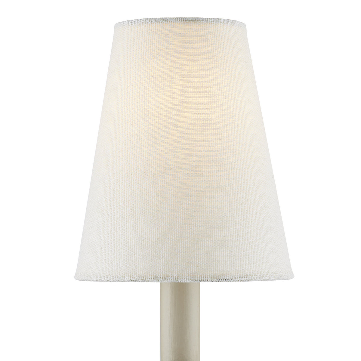 Currey and Company 0900-0024 Off-White Fine Grasscloth Chandelier Shade in Off-White