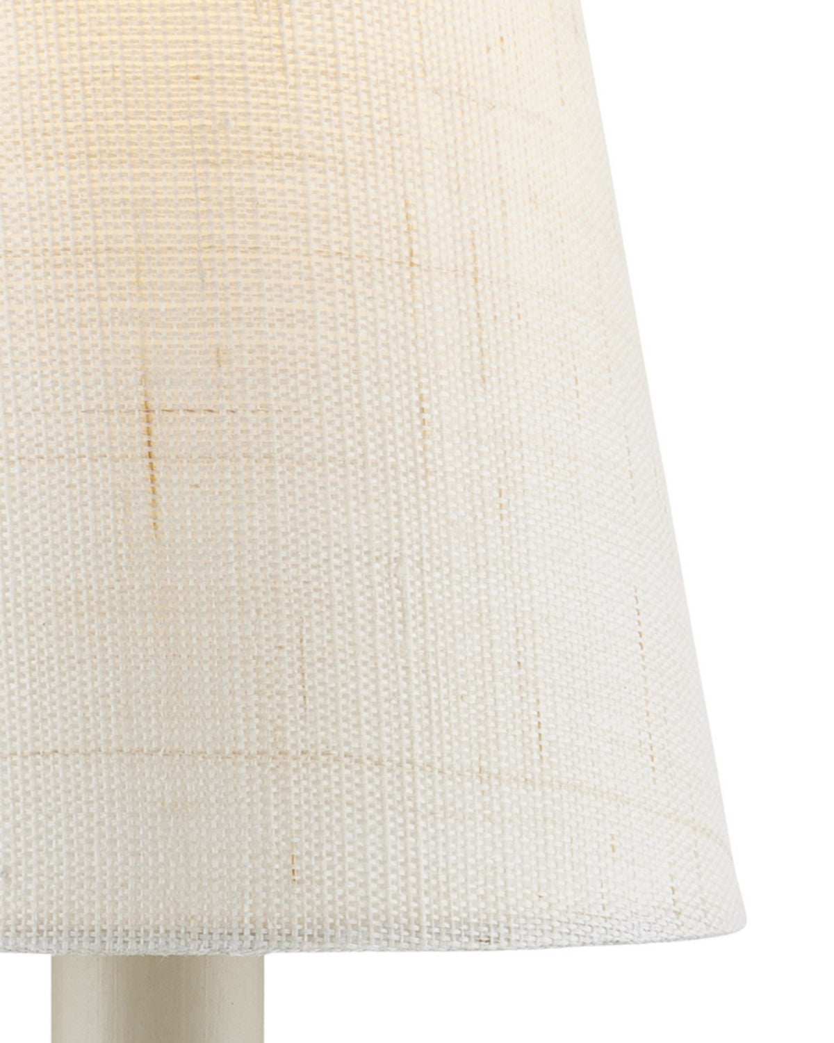 Currey and Company 0900-0025 Toile de jute fine Suspendu Ombre en lumière naturelle