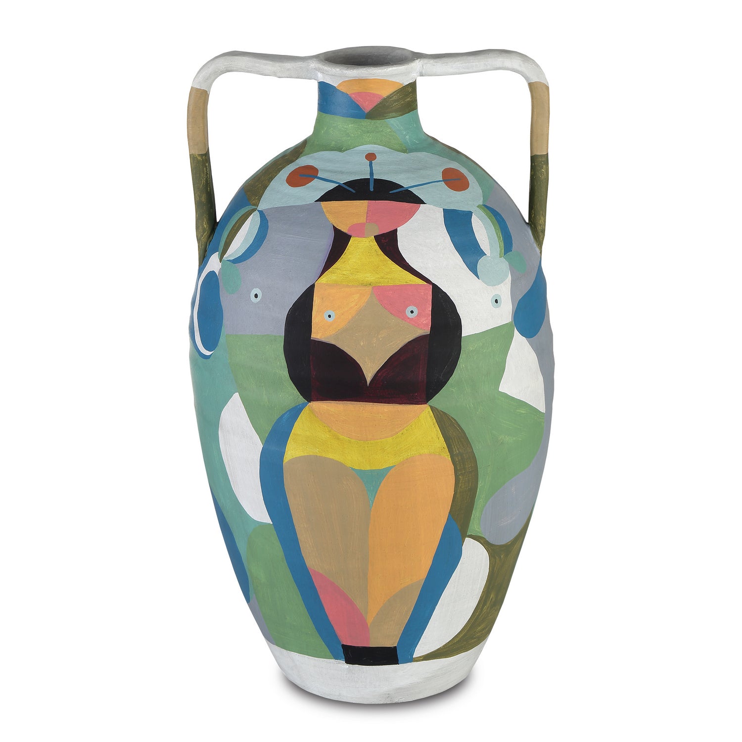 Currey and Company - 1200-0616 - Vase - Amphora - Multicolor