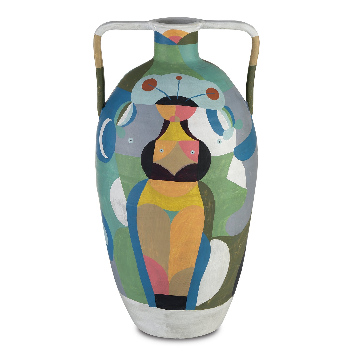 Currey and Company - 1200-0617 - Vase - Amphora - Multicolor