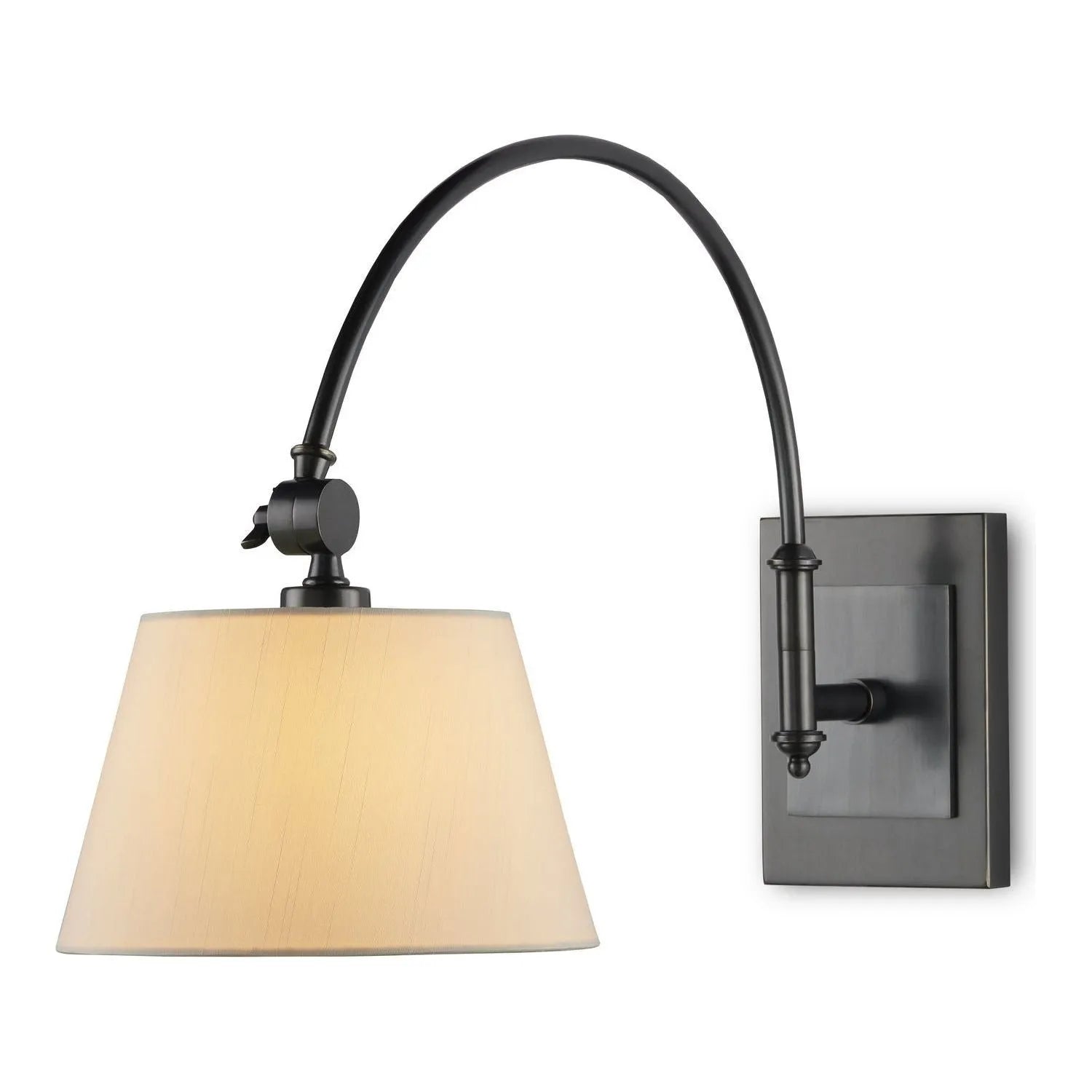 Currey and Company - 5000-0209 - One Light Wall Sconce - Ashby Collection - Oil Rubbed Bronze