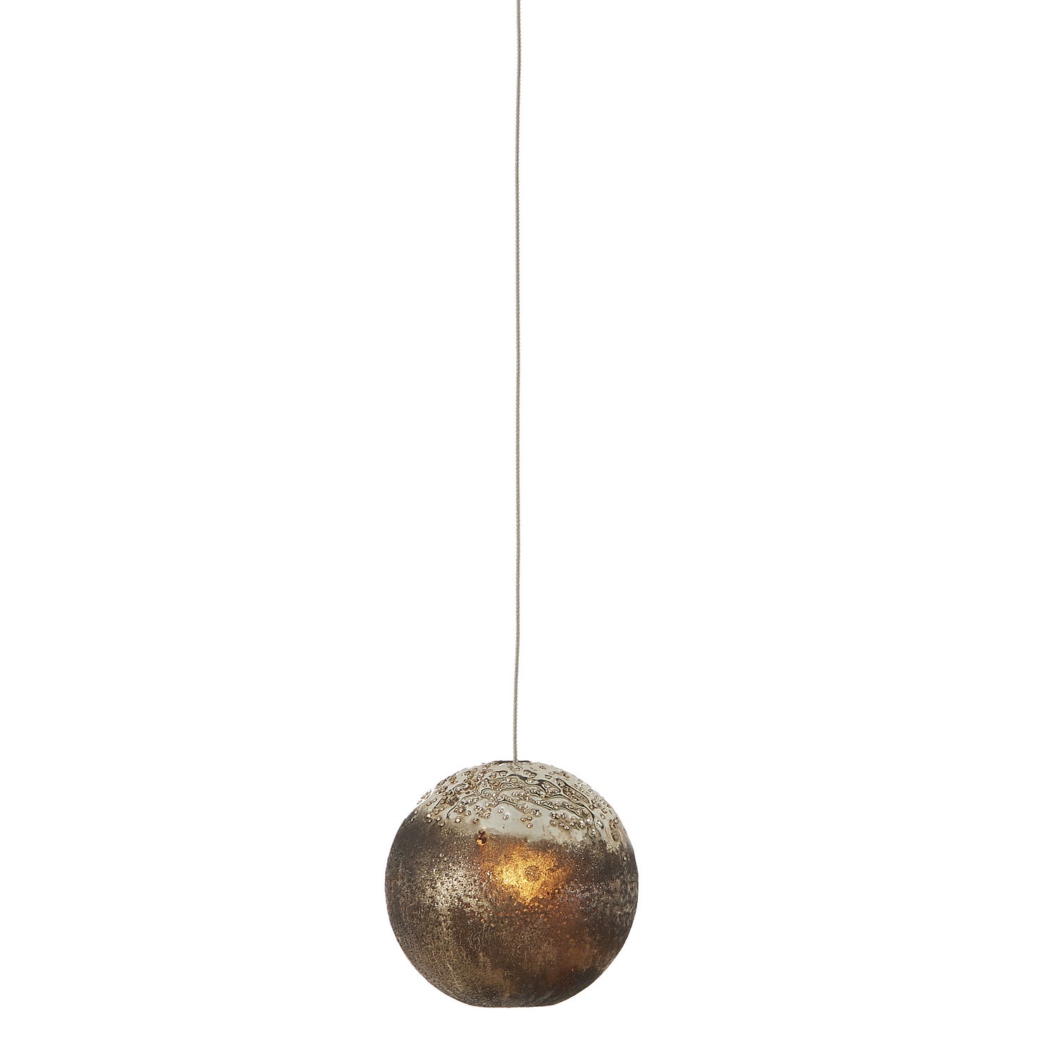 Currey and Company - 9000-1012 - One Light Pendant - Pathos - Antique Silver/Antique Gold/Matte Charcoal/Silver