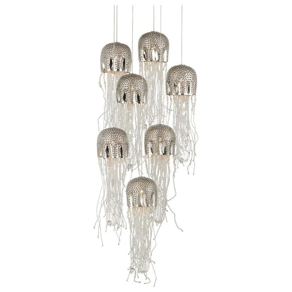 Méduse ronde Suspendu multi-luminaire