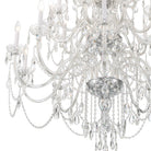 Crystorama - 1156-CH-CL-MWP - 25 Lumière Suspendu - Cristal traditionnel - Chrome poli