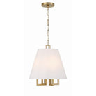 Crystorama - 2254-VG - Four Light Mini Chandelier - Westwood - Vibrant Gold