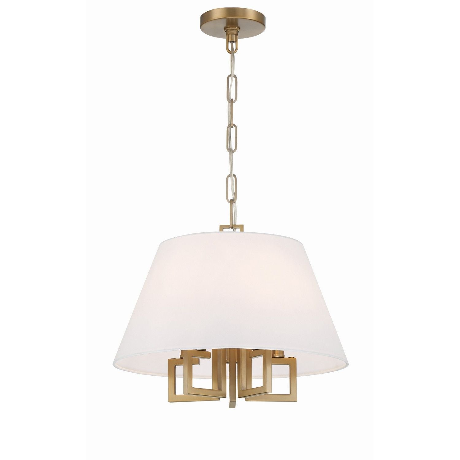 Crystorama - 2255-VG - Five Light Mini Chandelier - Westwood - Vibrant Gold